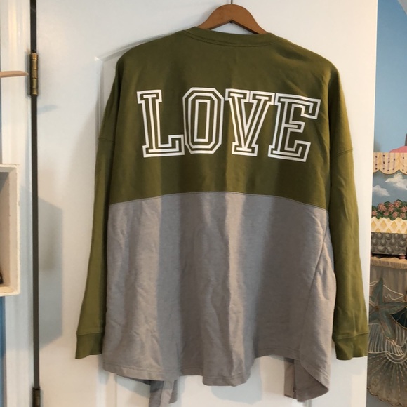 Oversized Sweatshirt Cardigan - Picture 3 of 3
